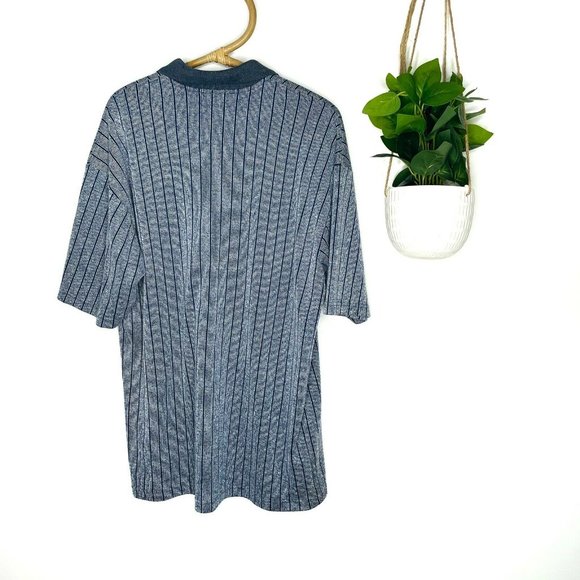 Nike Blue White Polo Top Size XL - Picture 2 of 5